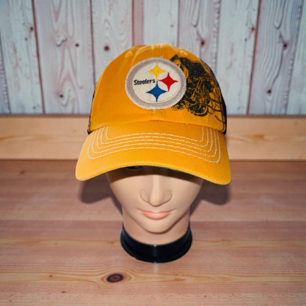 Pittsburgh Steelers - '47 Brand - Tattered Flex Fitted Hat - Adjustable - NFL